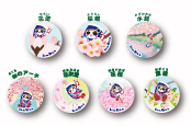 【カプセルトイ専用商品】い~わくん缶バッチ 桜ウラ