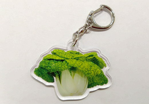 ちっチャイ菜アクリルキーホルダー