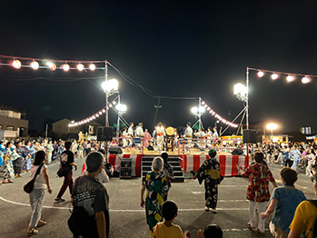 いわくら夏まつり市民盆踊り いわくらdeナイトマルシェ